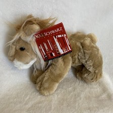 New Vintage FAO Schwarz Fifth Avenue Plush Stuffed Lion