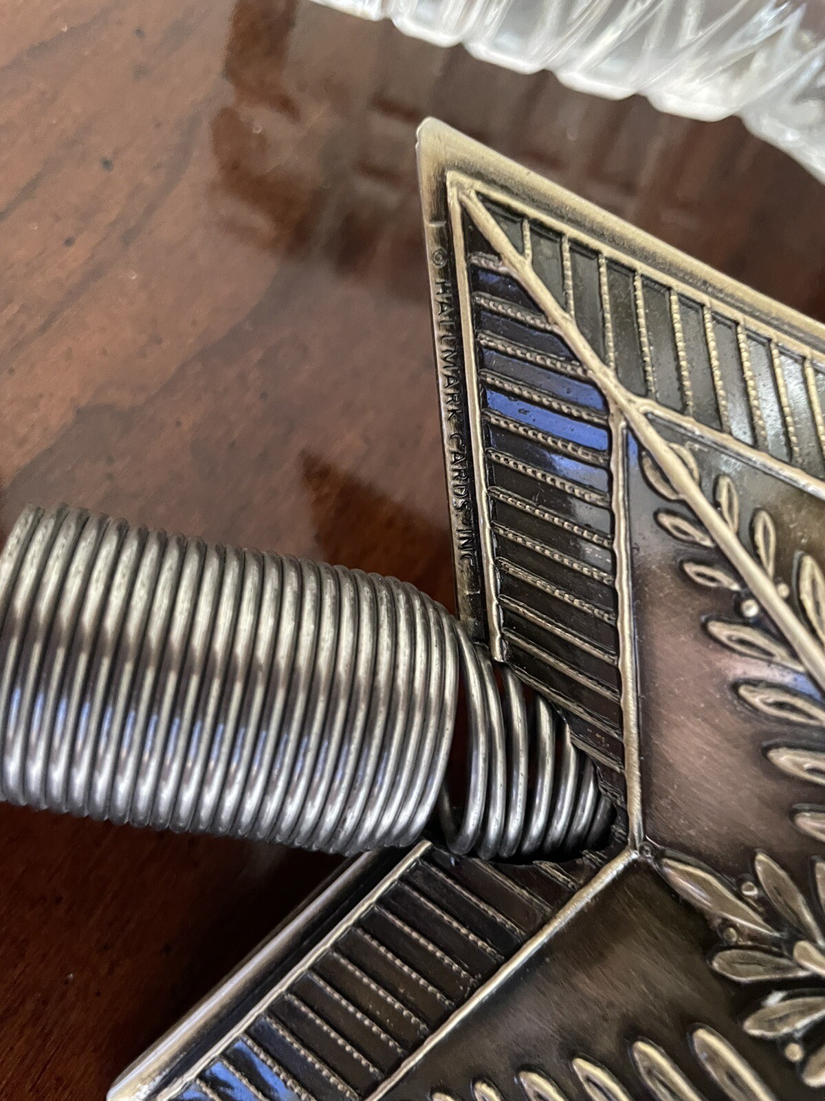 Vintage Tree Star Topper Hallmark Metal Ornate Bronze Color RARE eBay