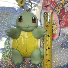 Nintendo Pokemon Squirtle Keychain Rare Coin Purse Holder Vintage 1998 New W Tag