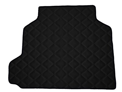Schwarz Öko Leder Kofferraumteppich für Alfa Romeo Giulia 962 2016- 