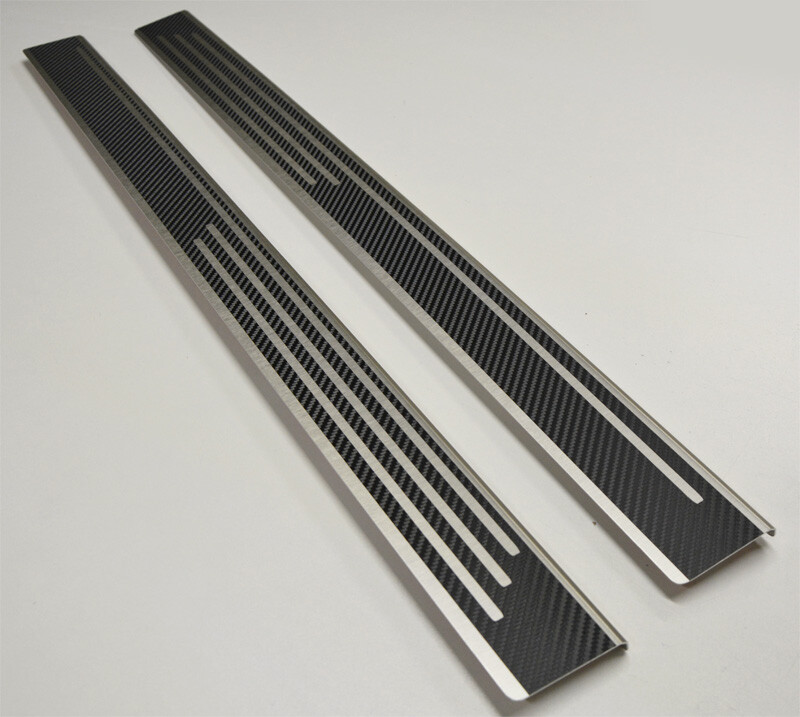 5-tlg. Carbon Einstiegsleisten Für Opel Astra K - Kratzschutz In Carbon-Optik