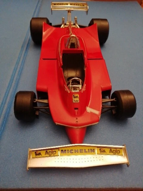 FERRARI 312 T5 JODY SCHECKTER - BURAGO SCALA 1/14 COD. 2108 ORIGINALE ANNI 90  - Immagine 4 di 4