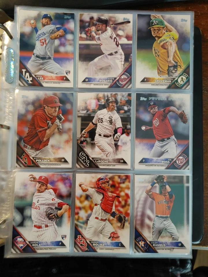 2016 Topps base cards 1-250 Pick from drop down - Image 4 of 4
