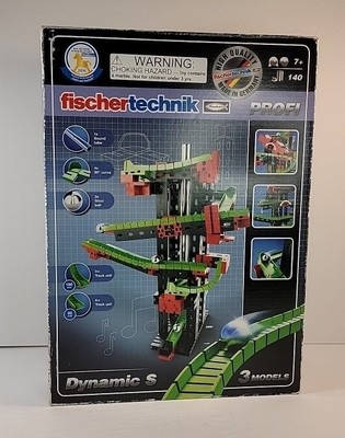 Dynamic S Marble Run Building Construction Set Fischertechnik PROFI 536620 New
