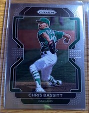 2022 Prizm Baseball Tier II Base #125 Chris Bassitt - Oakland Athletics MLB
