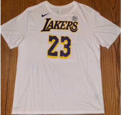 Nike Lebron James Laker Shirt Great Condition Size XL