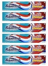 Aquafresh Cavity Protection Tube Cool Mint, 5.6 Ounce (Pack of 6) 0.85 per gallon