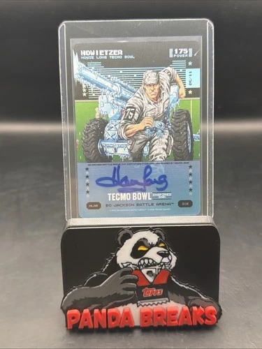 2026 Bo Jackson Battle Arena Tecmo Howietzer Ice Auto #11/50 Power 175