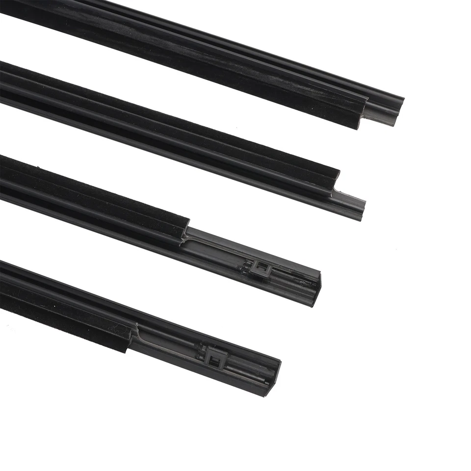 🌟4PCS Window Weather Strip Seal Belt For Nissan X-trail 2001-2007 Foto 4 de 4