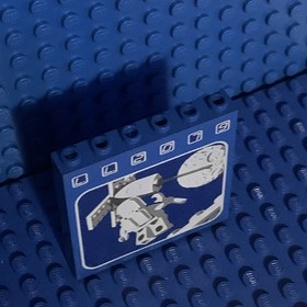 Vintage LEGO Space Brick Floating Astronaut - 493 Command Center Free Shipping