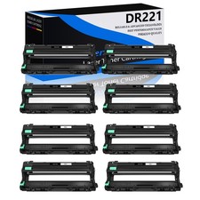 8 PK DR-221 DR221 Black Drum Unit For Brother MFC-9330CDW HL-3140CW 3170CDW