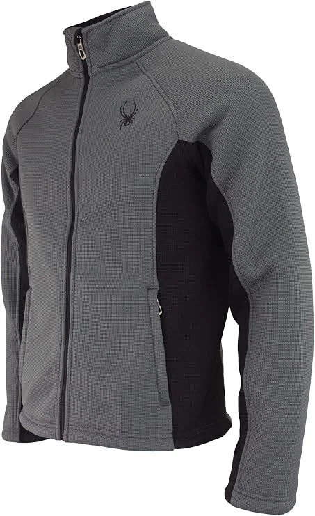 Mens Spyder Constant Full Zip Coat Top Heavy Fleece Coat Sweater Jacket New image 1