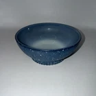 Fire King Ware Anchor Hocking Blue Granite Speckled 5 Inch Bowl Vintage