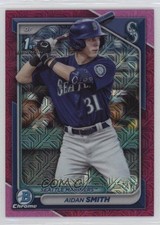 2024 Bowman Chrome Prospects Mega Box Fuchsia Mojo Refractor Aidan Smith 1p13