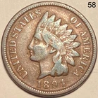 1894 Indian Head Penny Cent