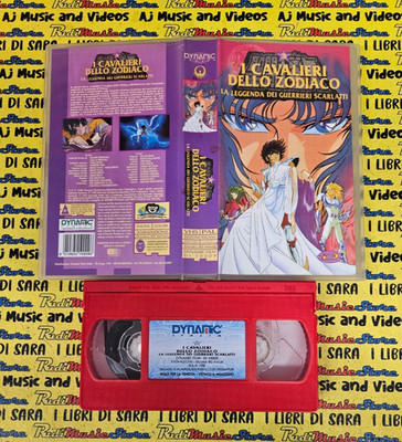 VHS film* I CAVALIERI DELLO ZODIACO 3 la leggenda dei guerrieri scarlatti (F82)
