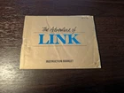 Zelda Adventure of Link NES Nintendo Video Game Manual Only See Pics Vintage!!!!