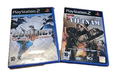 Conflict Bundle - Vietnam & Global Storm - Sony PS2 - PlayStation 2