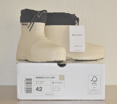 C0 NIB FUBUKI Niseko 3.0 Low Sand Winter Unisex Boot Shoes 