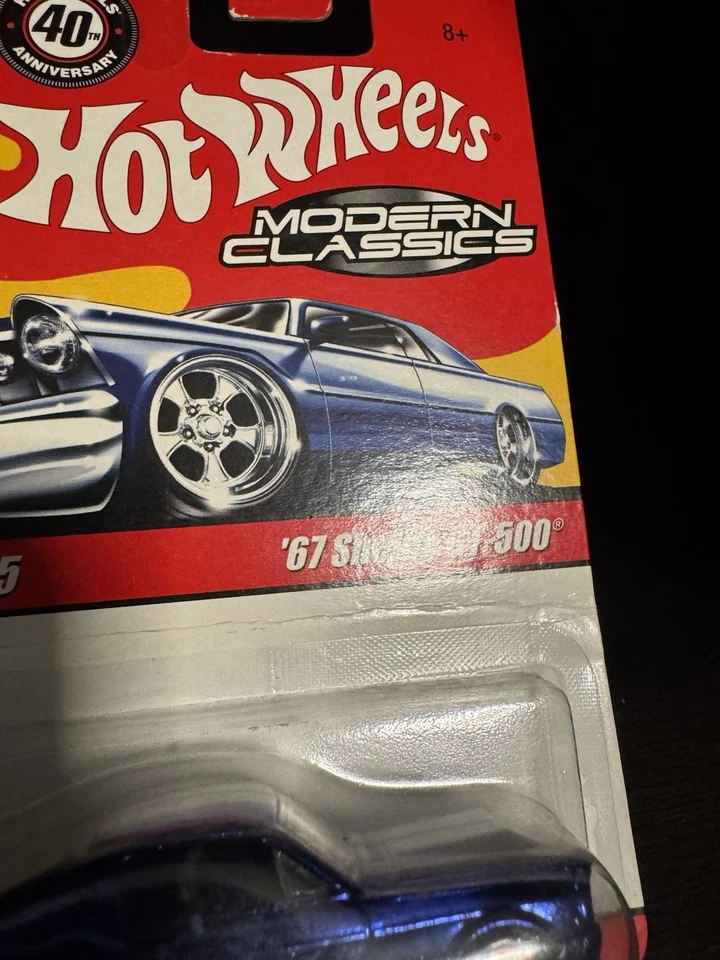 HOT WHEELS MODERN CLASSICS '67 SHELBY GT-500 12/15 Azul (arruga) Foto 2 de 3