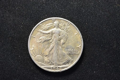 1942-D Walking Liberty Half Dollar VF