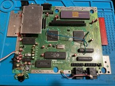 Sega Genesis Model 1 Va6 Recapped Motherboard Socketed IC's Fine Gold/Muse caps