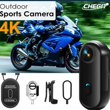 4K Motorrad DashCam Helm Kamera 1080P DVR WiF...