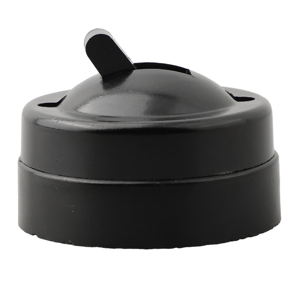 Retro Light Switch Old Fashioned WallMount HomeDecor Round Single