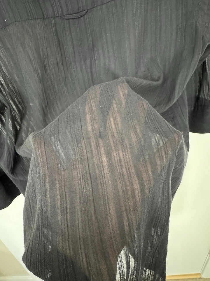 Camisa Wairyn negra para mujer AllSaints Foto 4 de 4