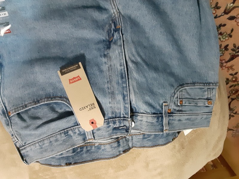 levis 550 relaxed jeans 38x30 new
