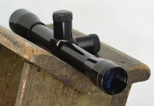 Vintage Leupold M8 4x Classic Rifle Scope with Duplex Reticle & Target Turrets