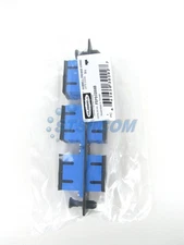 Hubbell FSPSCDS6B Fiber Optic Adapter Panel, 6-Pt Duplex SC Singlemode OS2 ~STSI