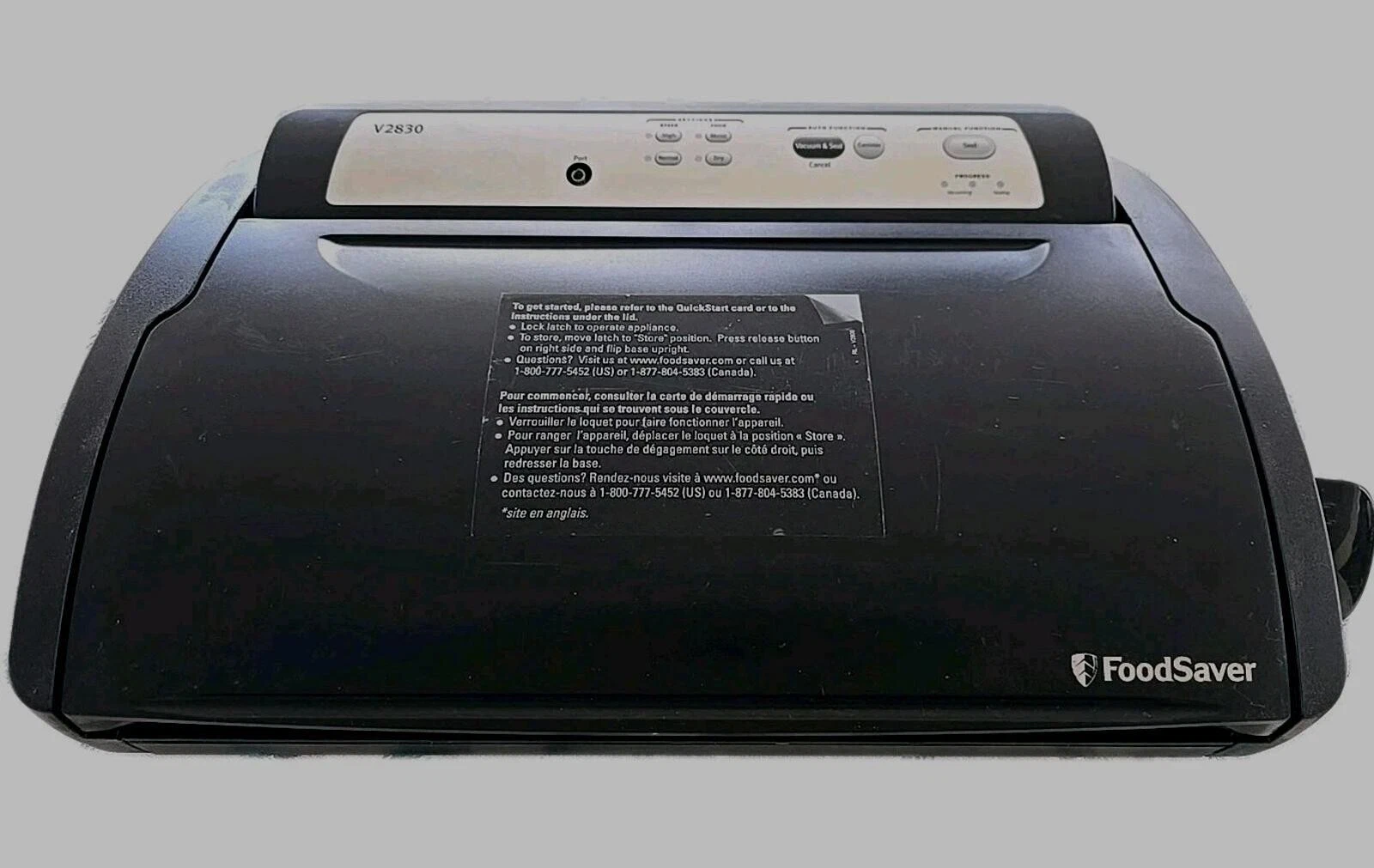 FoodSaver Automatic Vacuum Sealer | Model V2830 | Seal Bag Roll Included