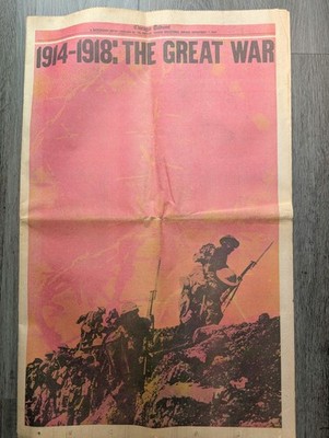 Special Edition Chicago Tribune 1969, 24 Pages of Headlines From 1914 - 1918