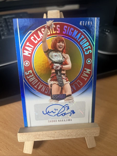 Shoko Nakajima Mat Classics Signatures Numbered 47/49