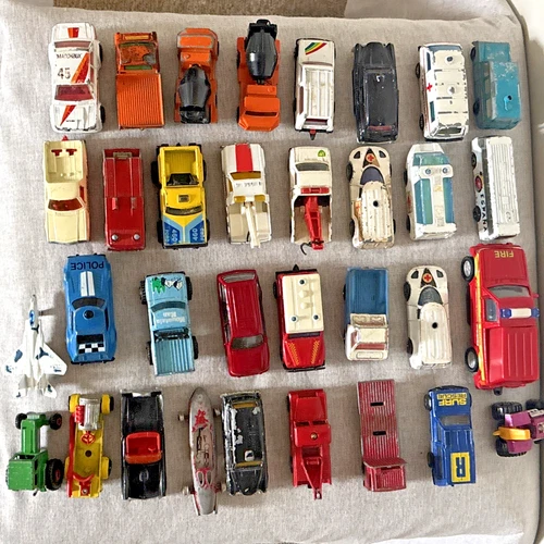 Job Lot Matchbox trucks vans  Vintage Retro Vehicles Toy Cars Automobiles Bundle