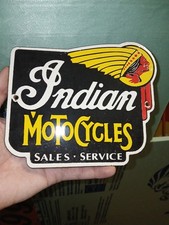 Indian Motorcycle Sign In Original Advertising Signs (1930-1969