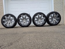 4 Genuine Volvo Xc90 21inch Aluminum Rimswheels Tires - Used. Sold As A Set.