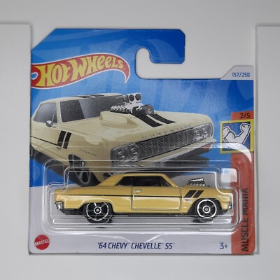 64 Chevy Chevelle Ss Hot Wheels Muscle Mania 2024 | Meses sin interés