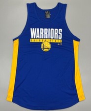 Golden State Warrios NBA adidas training jersey 2016 Size M Medium