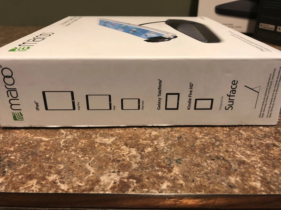 NEW Maroo MR-MS4001 Universal Tablet Stand Portable Adjustable Black - Image 3 of 3