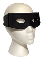 BLACK ZORRO EYE MASK Half Lone Ranger Bandit Super Hero Man Costume Masquerade