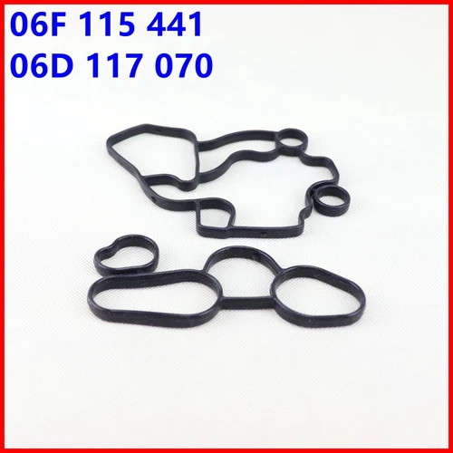 1 set 06D117070,06F115441 For Audi VW Oil Filter Housing Gasket and Cooler 2.0 L - Bild 2 von 7