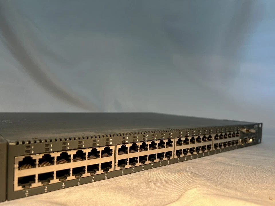 SMC SMC6750L2 TigerSwitch 48-Port Managed Ethernet Switch Powers On - Image 3 of 4