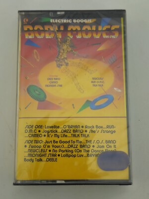 KTel Electric Boogie Body Moves Cassette Sealed 1984 Dazz Band SOS Rund DMX