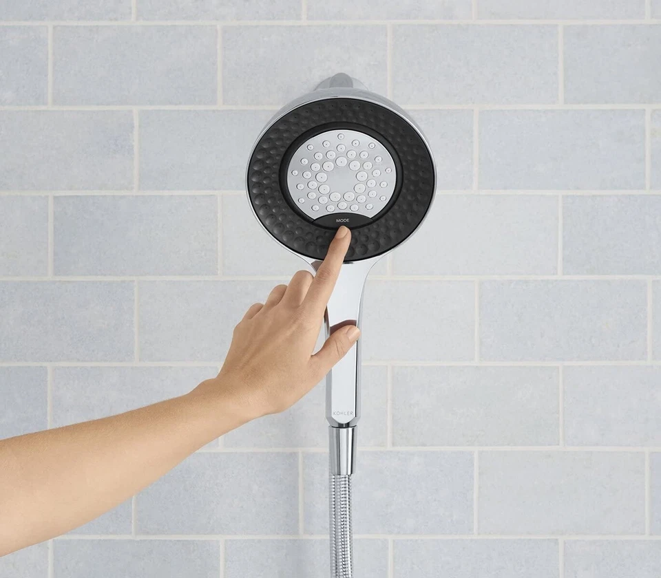 KOHLER Converge 2-in-1 Multifunction Showerhead & Hand Shower Wand 30364-M-CP - Image 4 of 4