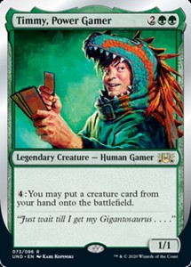 Timmy, Power Gamer x4 - Unsanctioned - NM-Mint, English - Unsanctioned