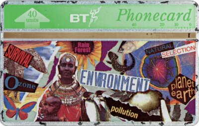 683/2020 Telefonkarte Gebraucht U.K. Jugendserie - Umwelt 328C