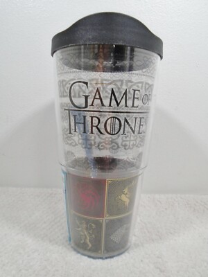 Game of Thrones Tervis  Insulated Travel Tumbler Mug 24oz Made in USA 
