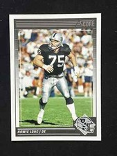 Howie Long 2024 Panini Score Football Oakland Raiders #153
